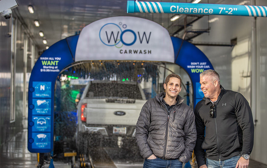 Highlights 1 Sevan leadership with client at Wow Las Vegas